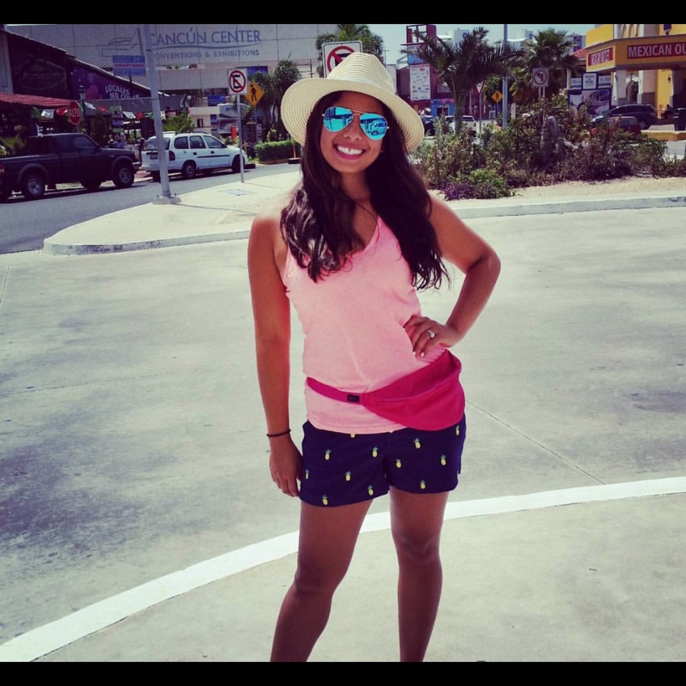 Pink Nike Fanny waist pack